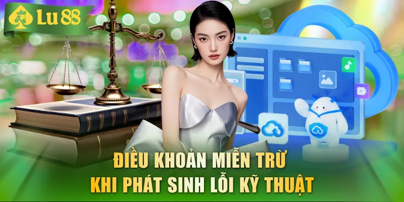 Điều khoản miễn trừ khi phát sinh lỗi kỹ thuật