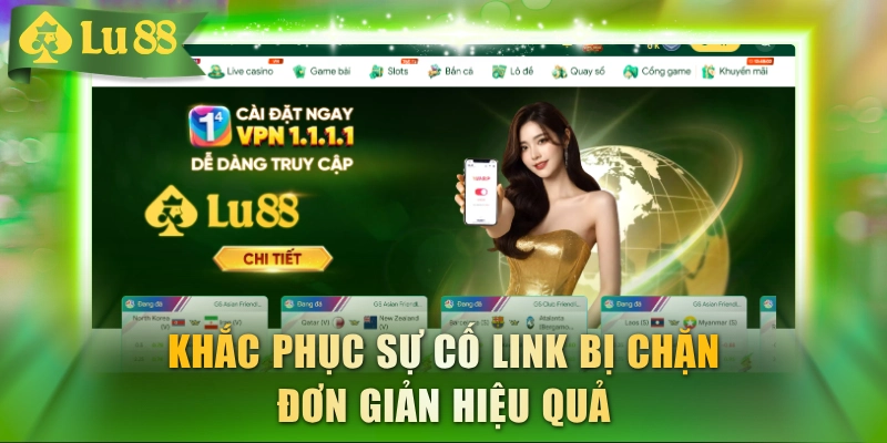 Khắc phục sự cố link bị chặn đơn giản hiệu quả