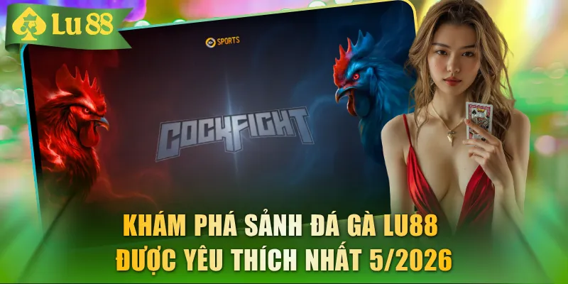 Khám phá sảnh Đá Gà LU88 được yêu thích nhất 5/2026