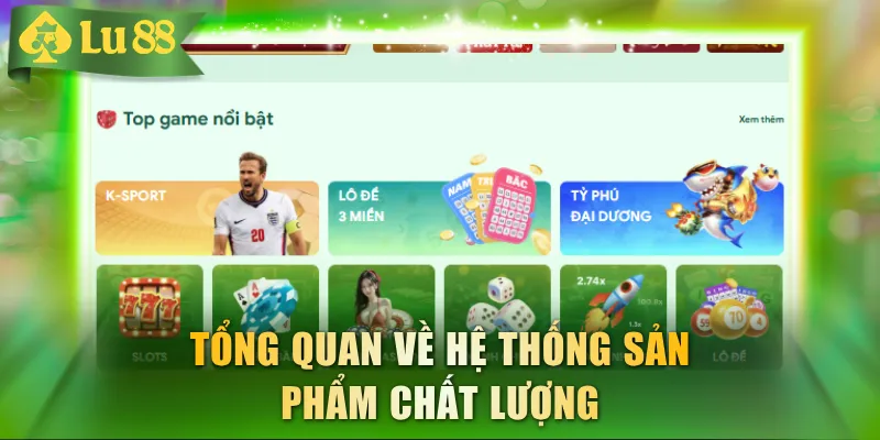 Tổng quan về hệ thống sản phẩm chất lượng